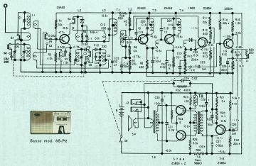 Sanyo 8S P2 schematic circuit diagram